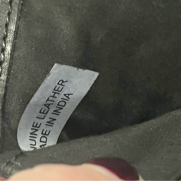 Vilenca Holland Black Woven Leather Clutch Wallet NWT $75 - Picture 14 of 16